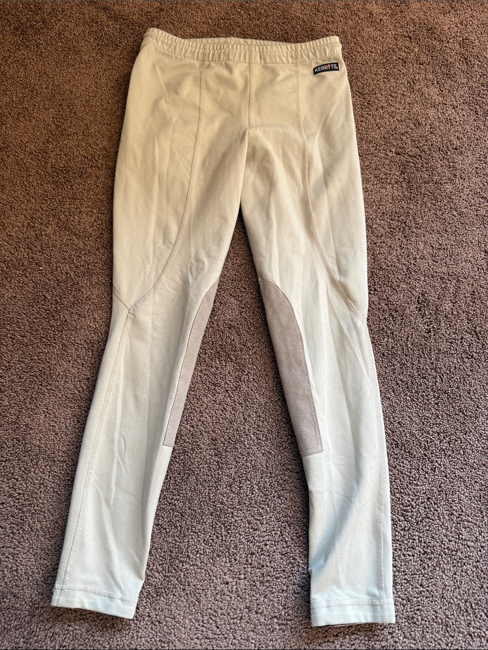 Girls tan riding breeches